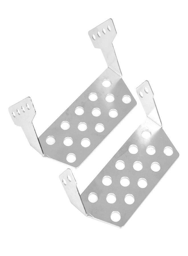 Kodrily Chassis Armor Plate, RC Chassis Armor Guard Set, 5PCS Stainless Steel Skid Plates, RC Chassis Protector Armors Parts Replacement for 82056-4 RC Car Upgrades - Image 3